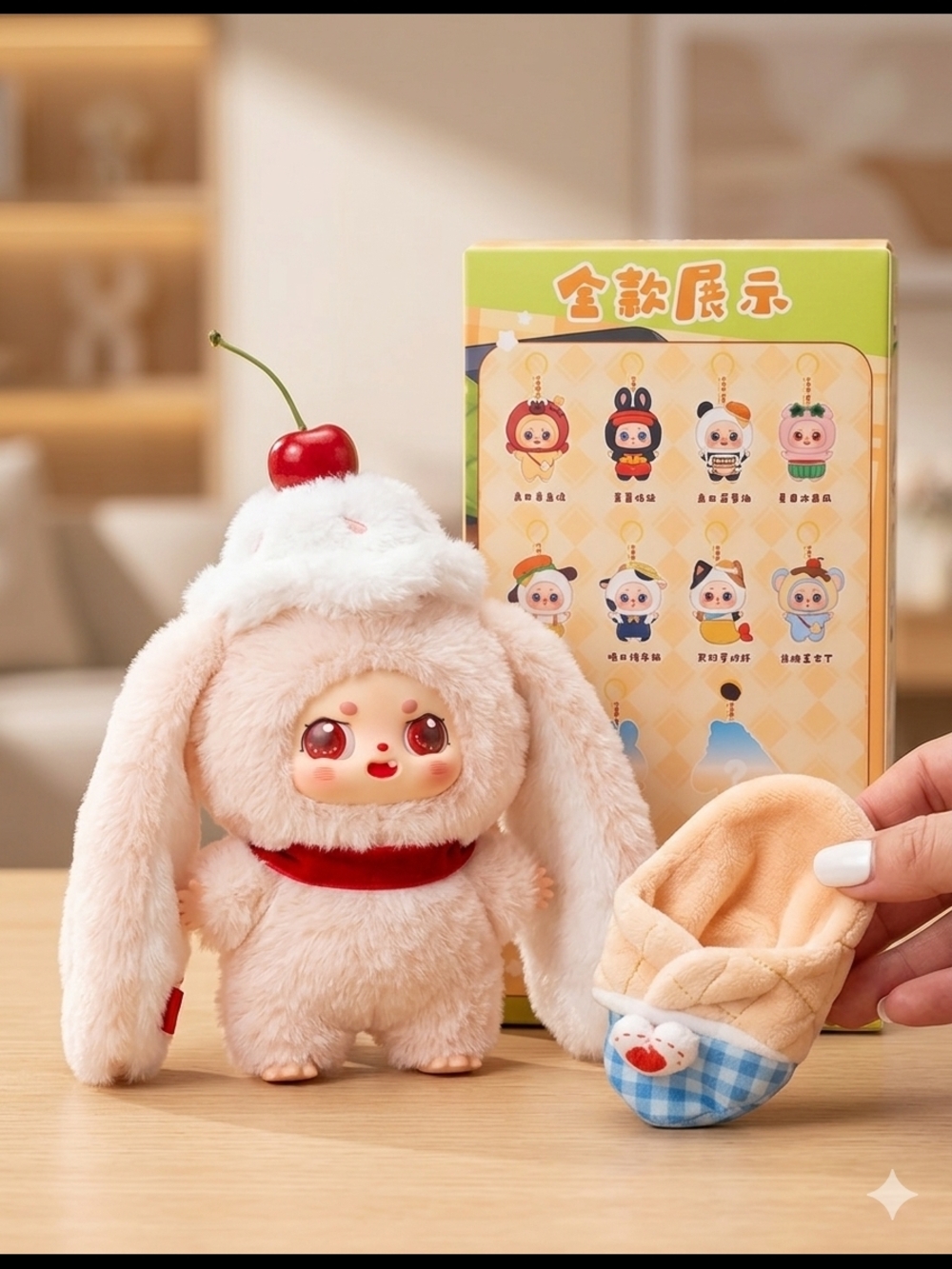 RARE Secret -Cino Xiao Pang Dou "What Should I Eat Today" SURPRISE Crepe Bean